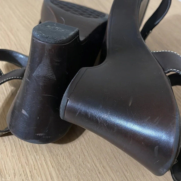 Hillard & Hanson platform wedge sandals size 6.5 - Picture 11 of 16